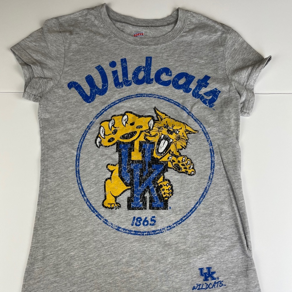KENTUCKY WILDCATS WOMENS T SHIRT - NCAA UK 1865